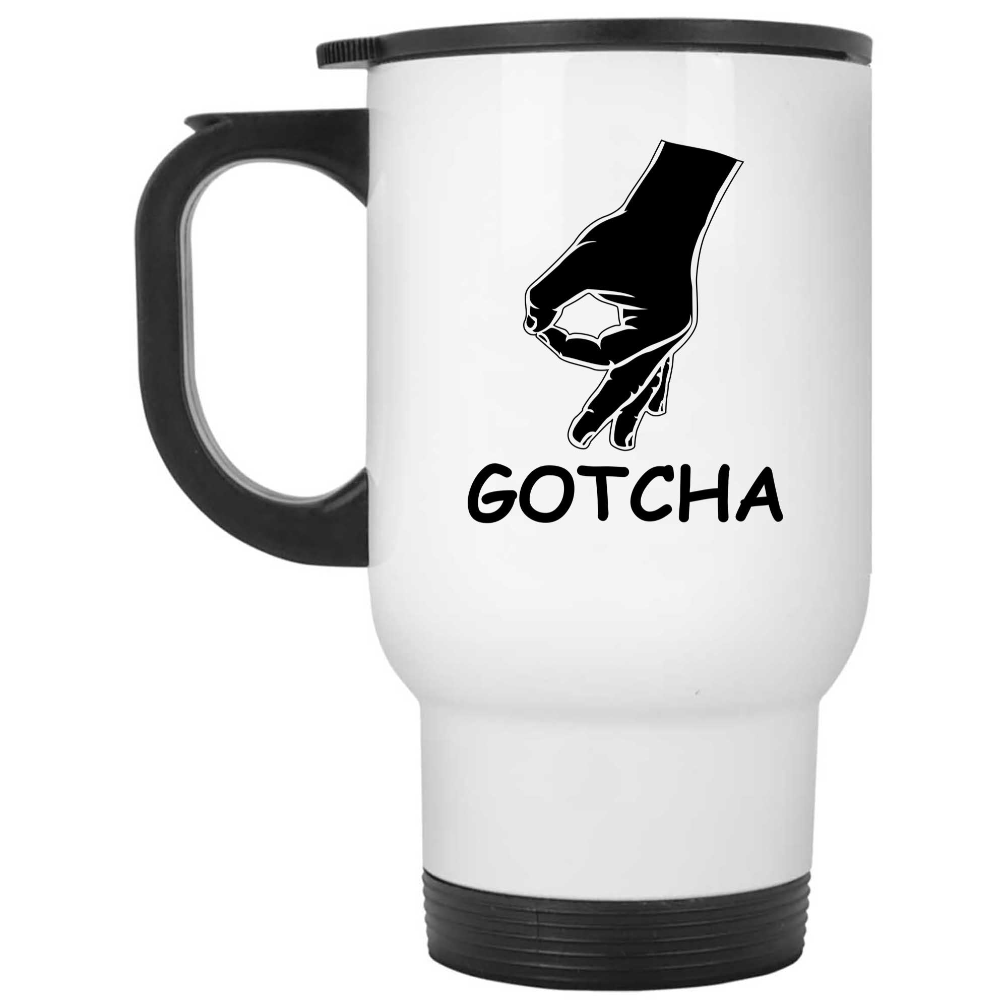 Skitongifts Funny Ceramic Novelty Coffee Mug The Finger Circle Game SUibcKS