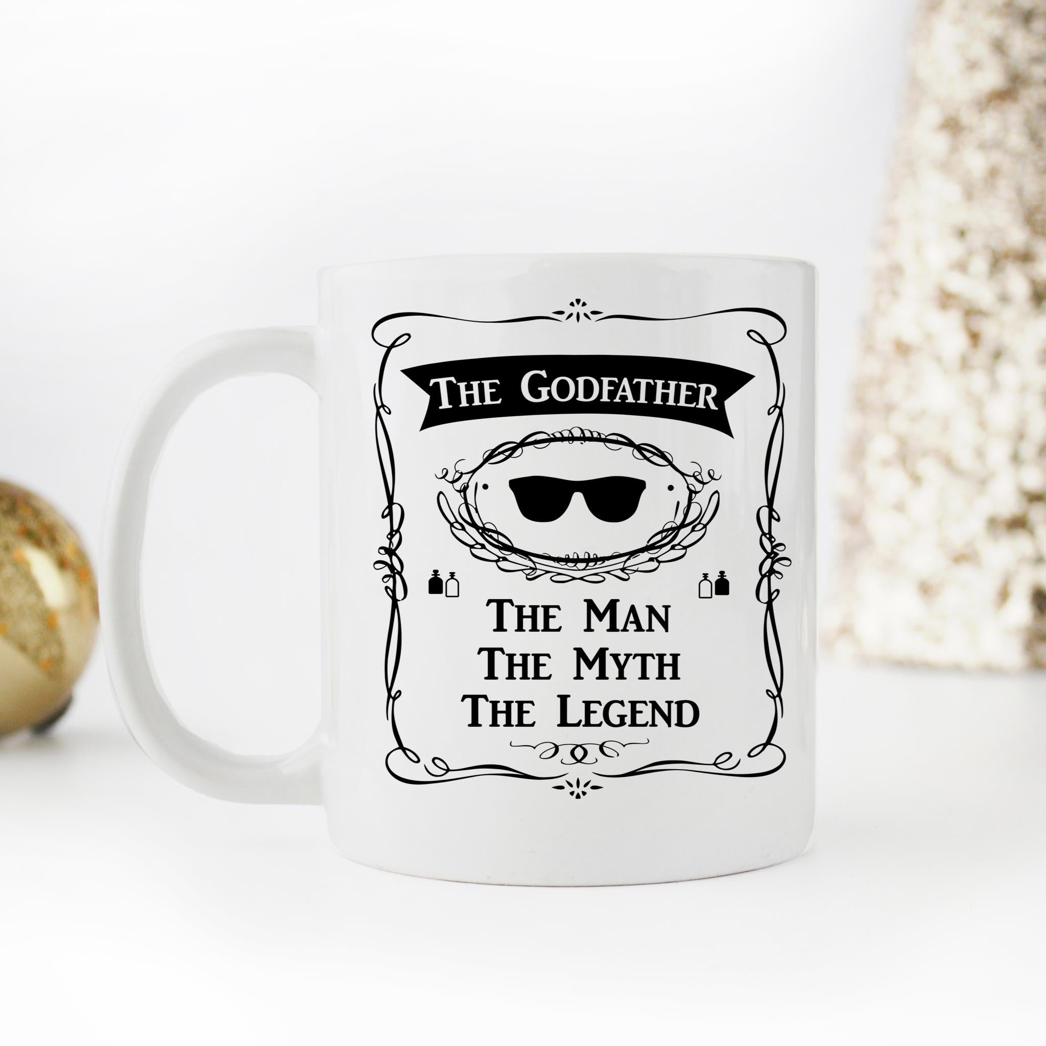 Skitongifts Funny Ceramic Novelty Coffee Mug The Man The Myth The Legend Dad Father Boss Chief In Spanish bf2JsK7