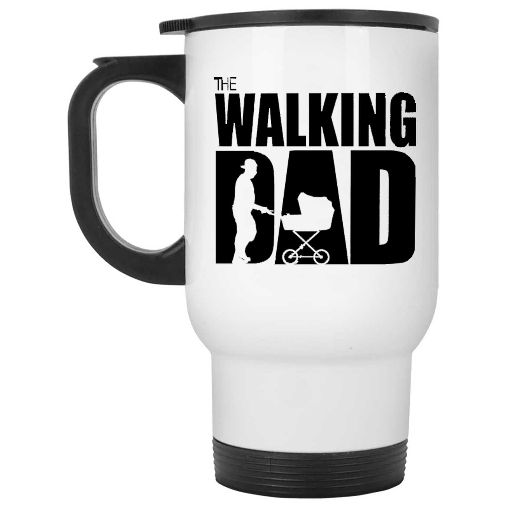 Skitongifts Funny Ceramic Novelty Coffee Mug The Walking Dad Halloween Funny Witch lFAjfOm