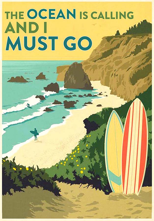 The Ocean Is Calling And I Must Go-TT3108