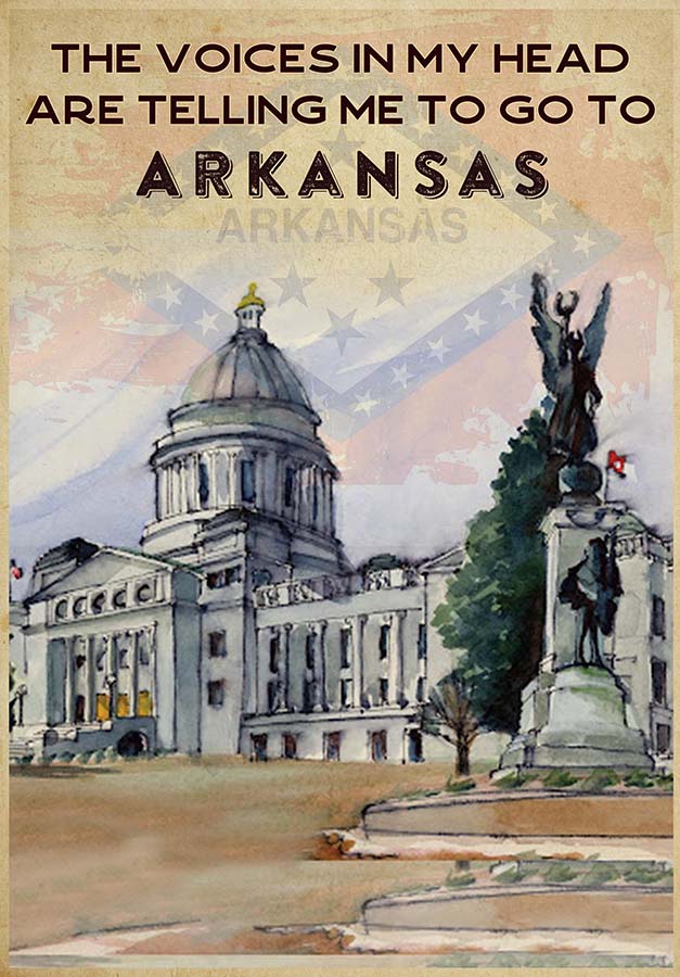The Voice In My Head Are Telling Me To Go To Arkansas TT0309