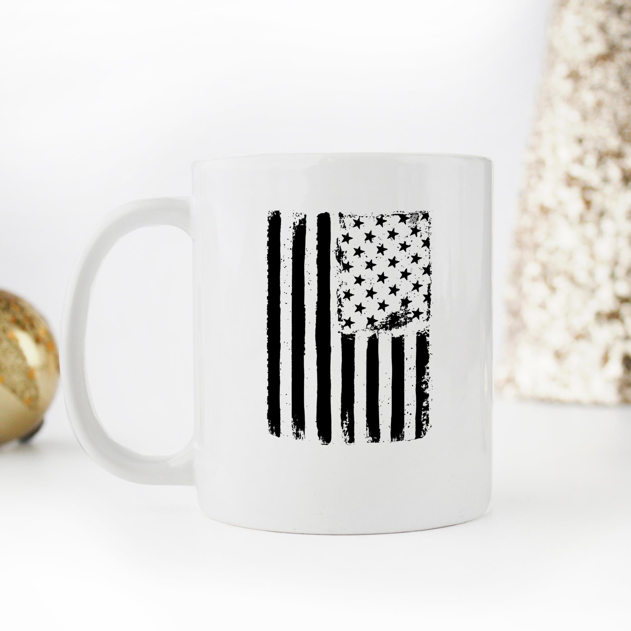 Skitongifts Funny Ceramic Novelty Coffee Mug Thin Blue Line Uniques eQAW5iM