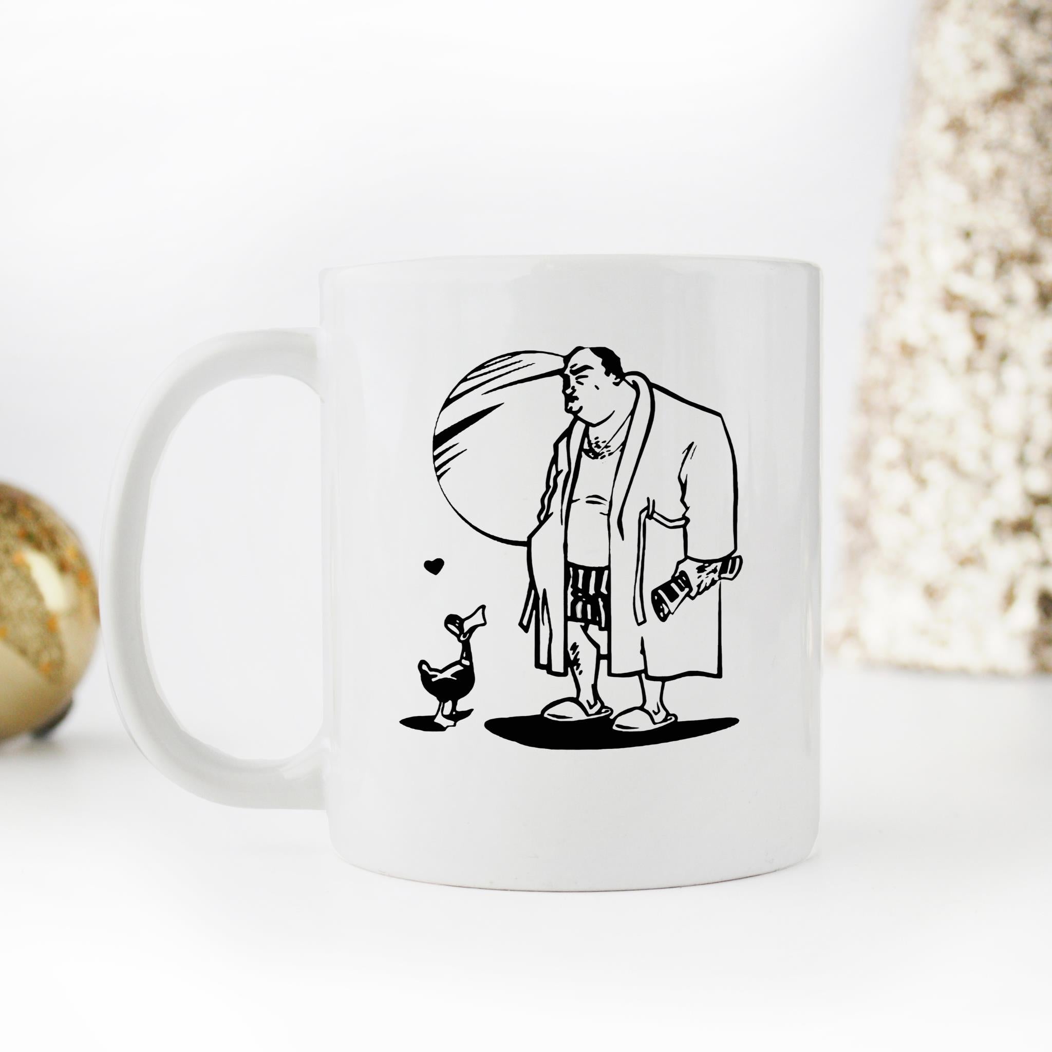 Skitongifts Funny Ceramic Novelty Coffee Mug Those F N Ducks Tony Silvio Paulie Chris Sopranos Cup Sopranos Tv Show Characters Present Merch jRuhyzm