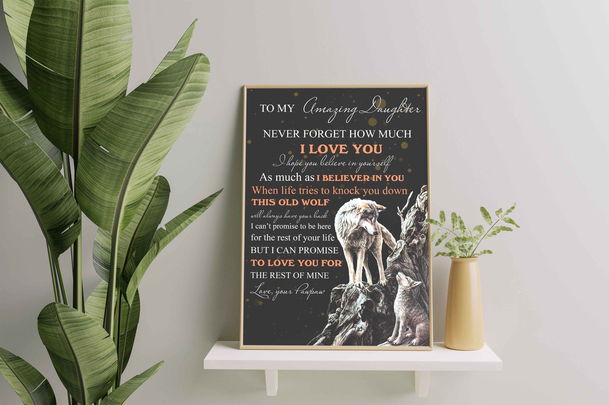 To Amazing Granddaughter Never Forget How Much I Love You, Pawpaw-TT2501