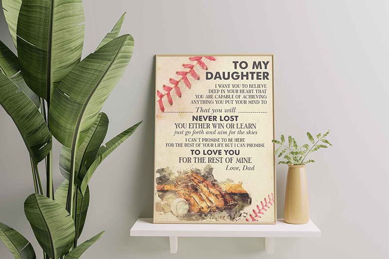 To My Daughter Never Lose You Either Win Or Learn Love Dad-TT2001