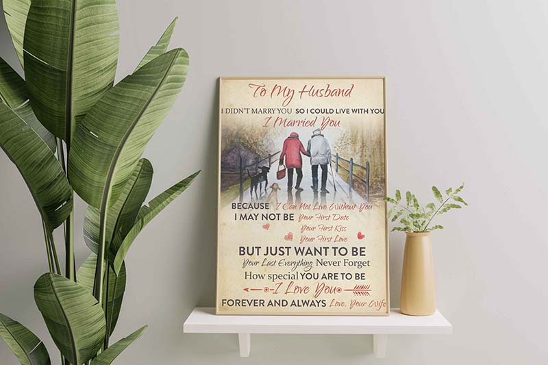 To My Husband i Didn't Marry You So I Could Live With You TT1510