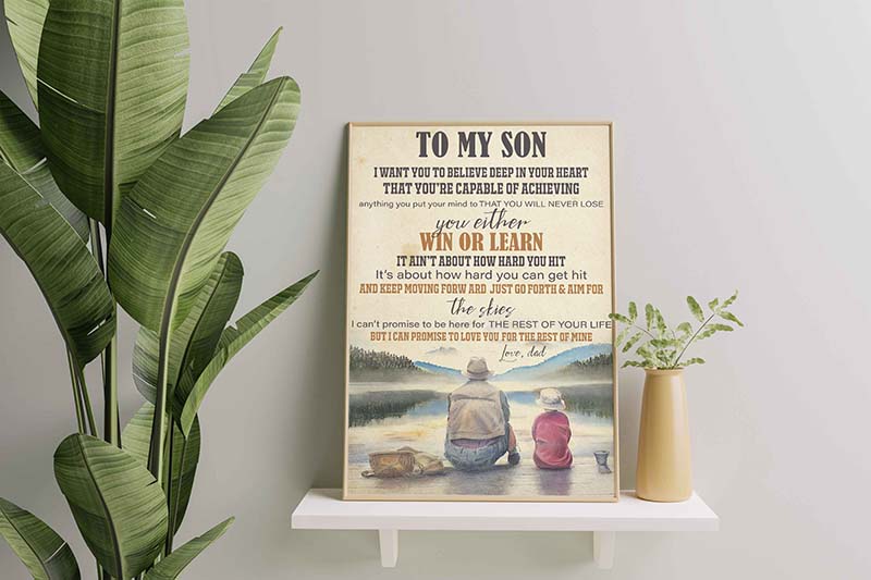 To My Son I Want To Believe Deep In Your Heart-TT0611