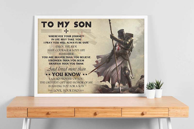 To My Son Whenever Your Journey In Life May Take You-TT1412