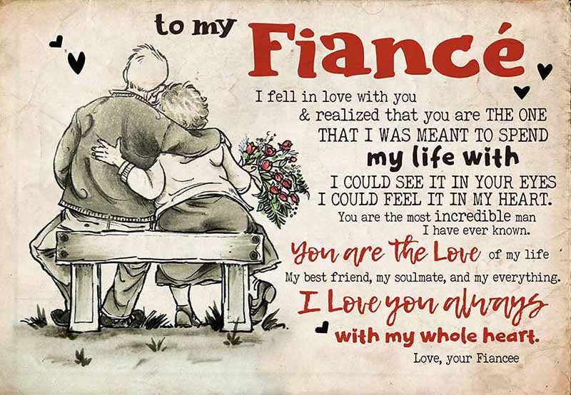 To My Fiance?, I Love You Always With My Whole Heart MH1009