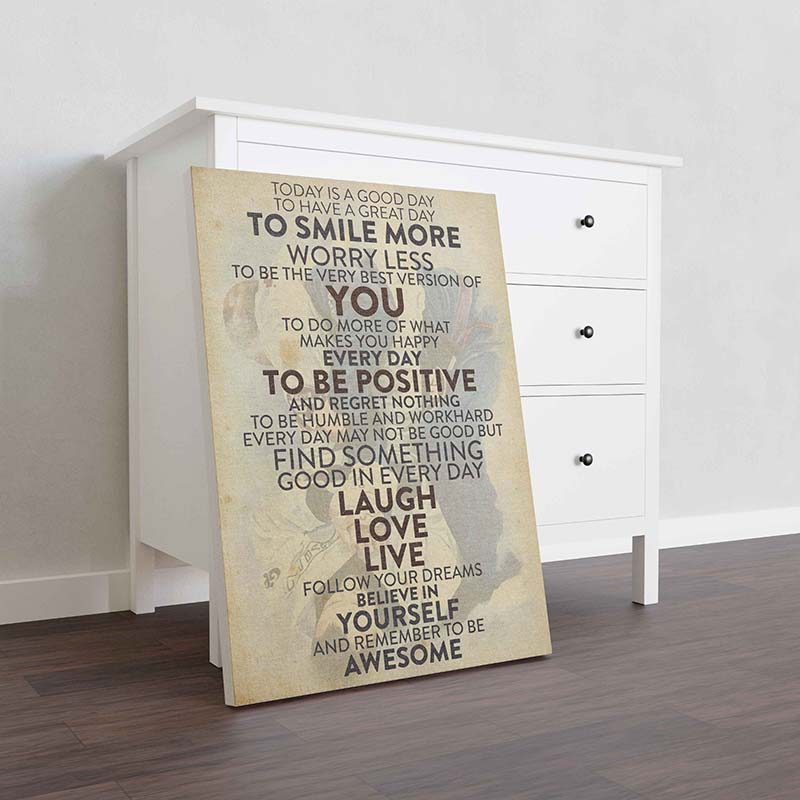 Skitongifts Wall Decoration, Home Decor, Decoration Room Today is A Good Day to Have Great Day Jiu Jitsu TT2109