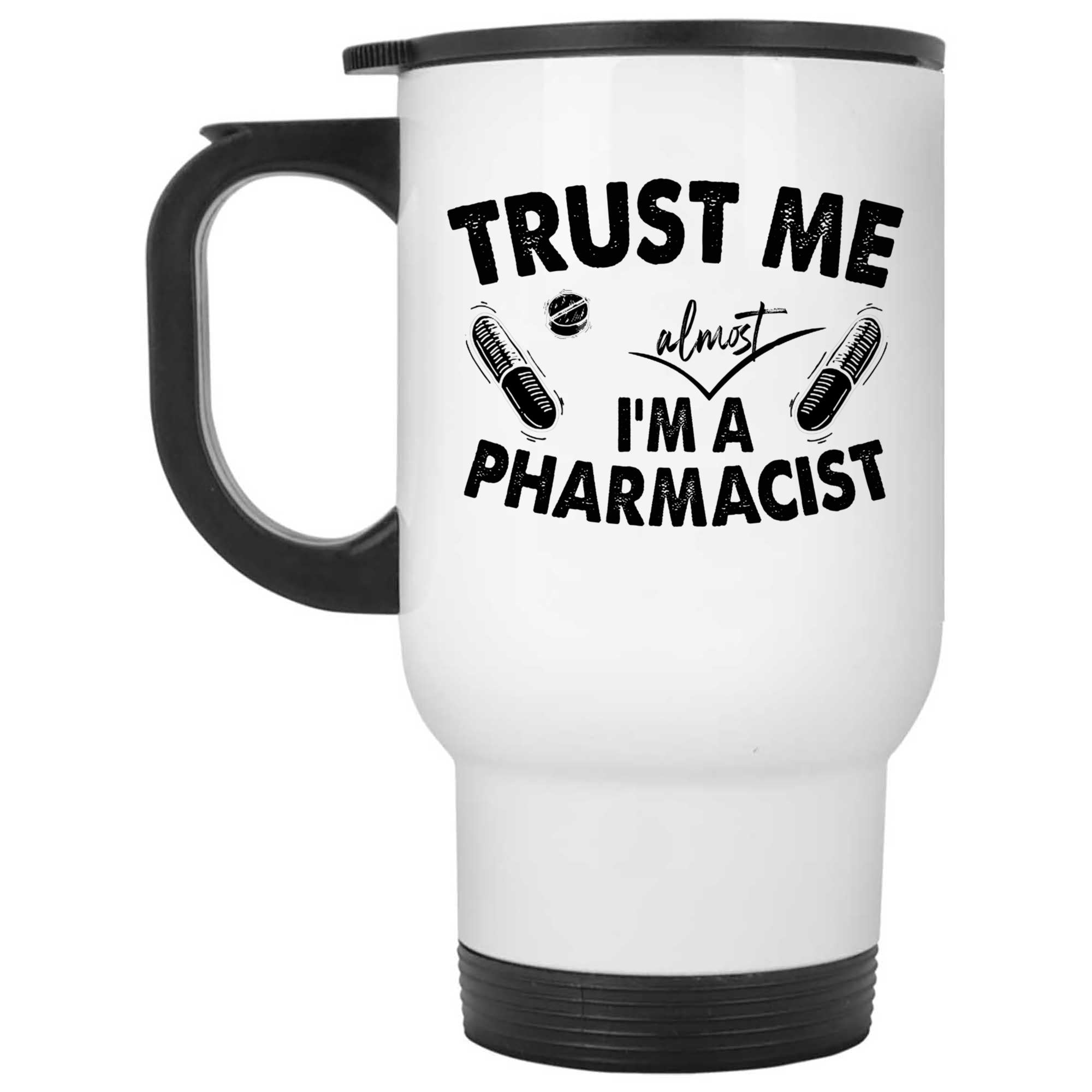 Skitongifts Coffee Mug Funny Ceramic Novelty Trust Me I Am A Pharmacist ANg9iTT