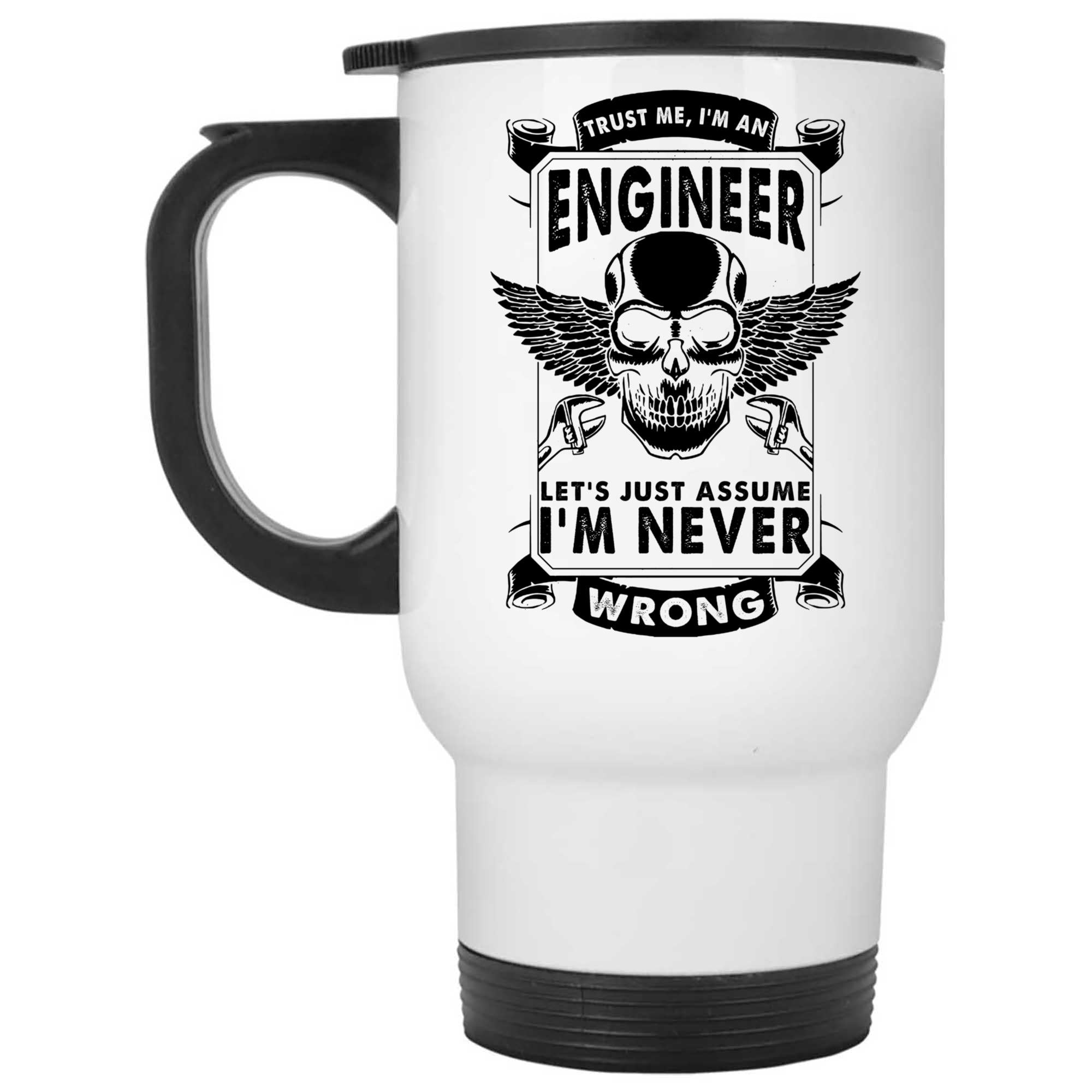 Skitongifts Coffee Mug Funny Ceramic Novelty Trust Me, I'm An Engineer DvOHF9n
