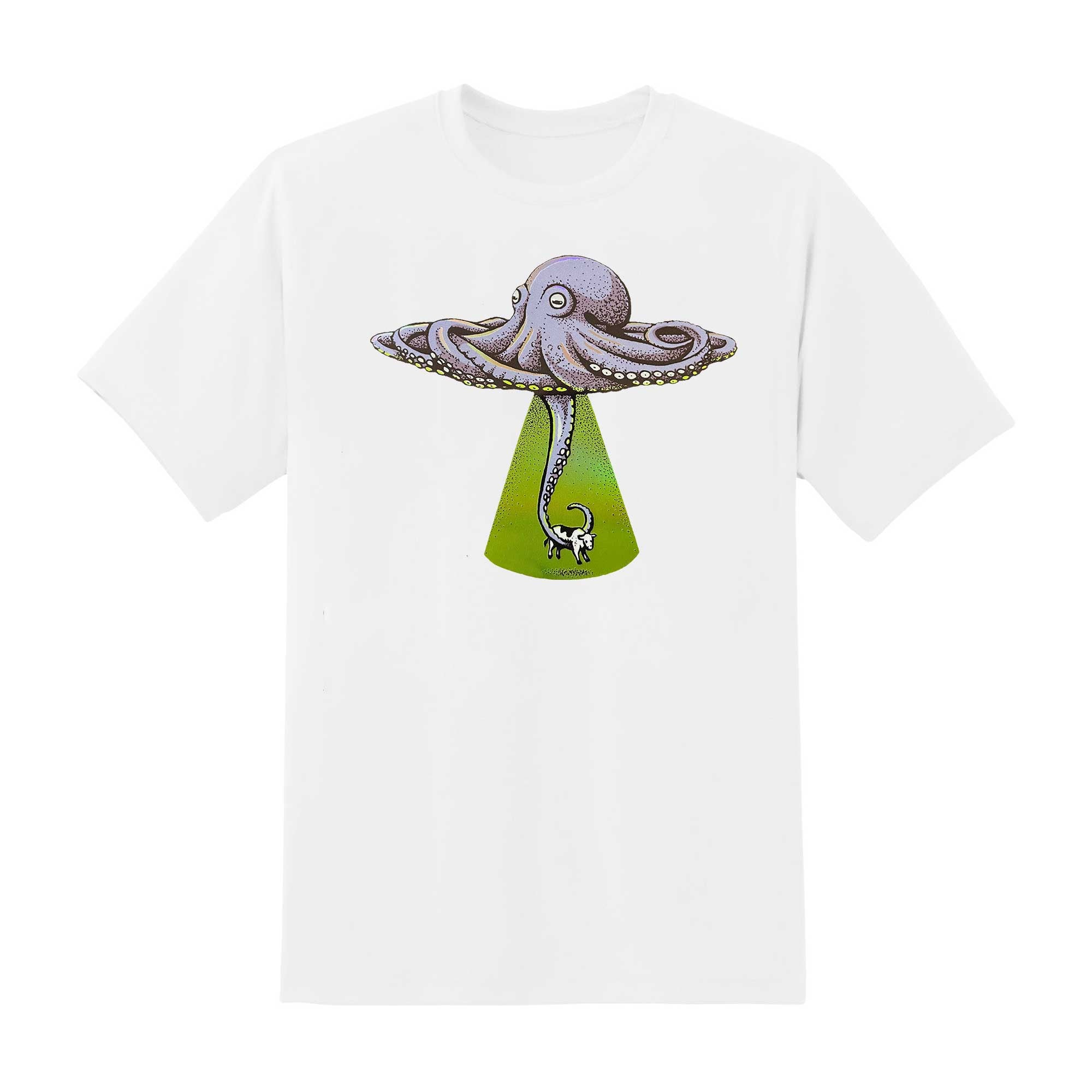 Skitongift Ufo Hologram Funny Shirts