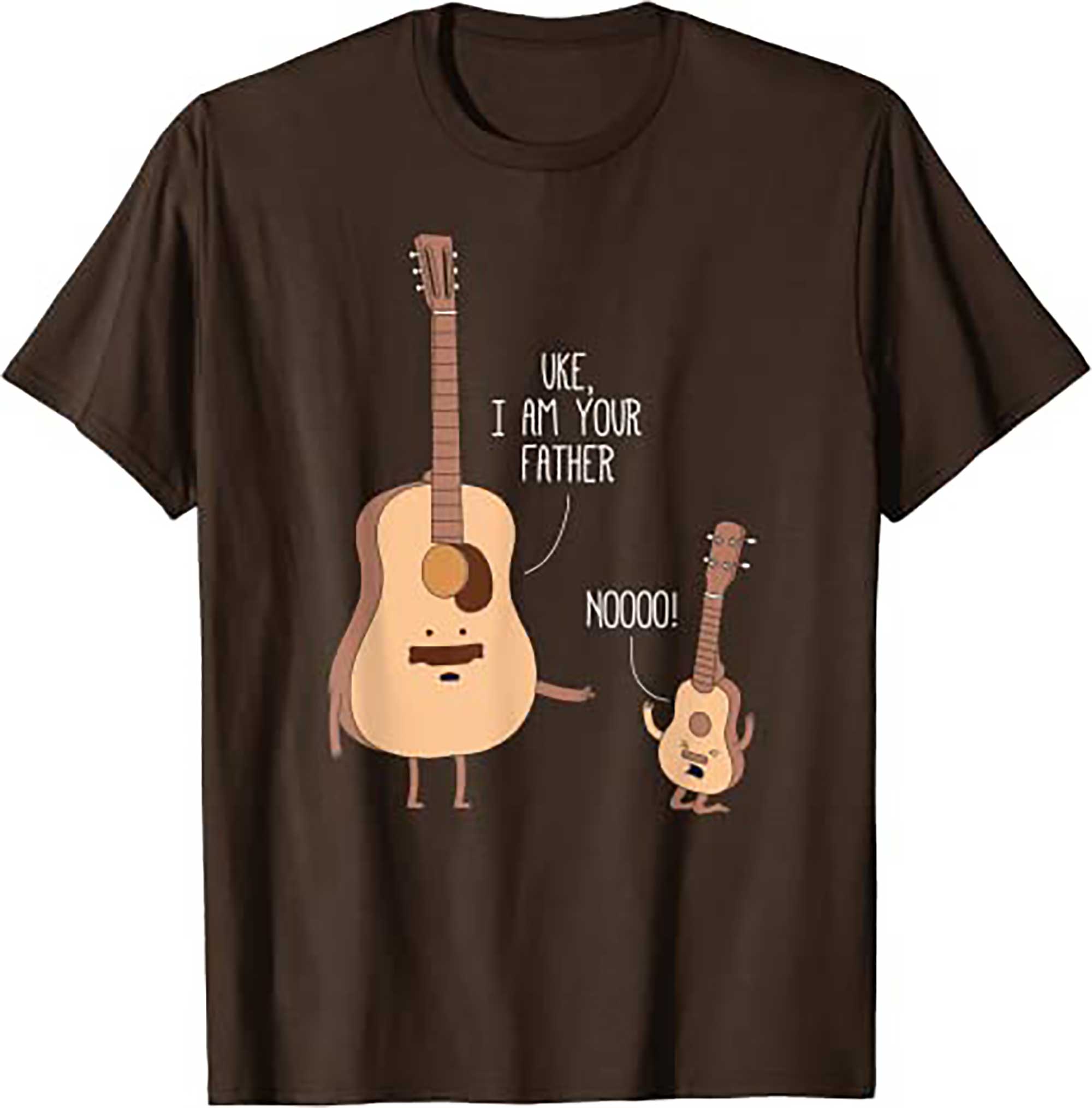Skitongift Uke I Am Your Father T Shirt Ukulele Guitar Music