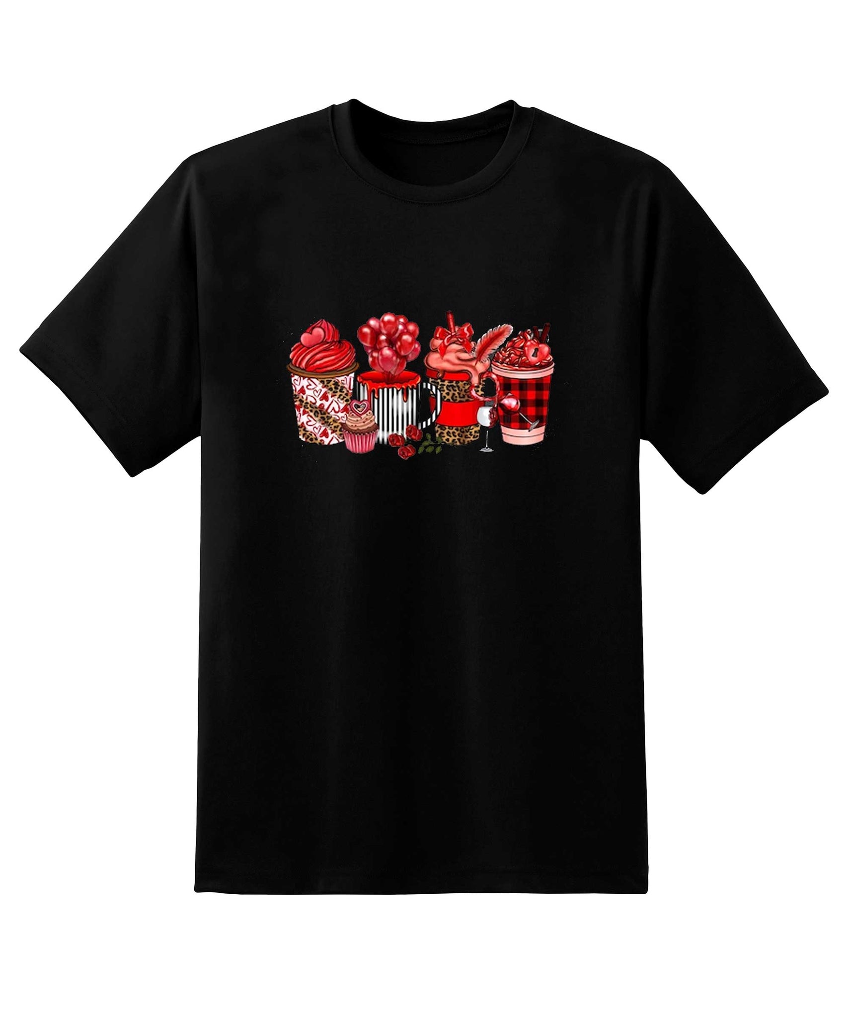 Skitongift Valentines Day Coffee Drink Sweat shirt Drink Lover Shirt Valentines Day Shirts For Woman Valentines Day Gift Funny Shirts