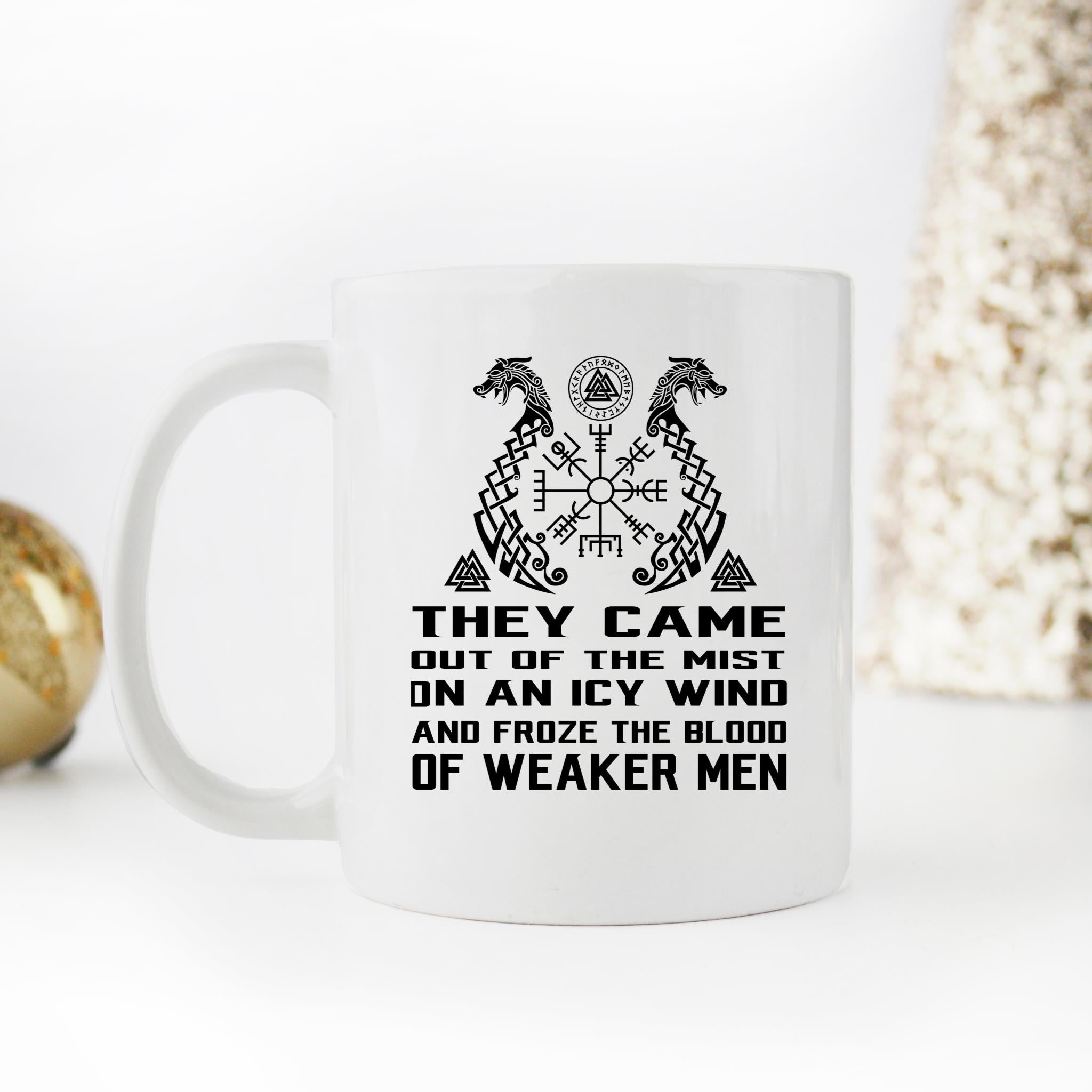 Skitongifts Funny Ceramic Novelty Coffee Mug Viking Viking Horn DtOnhxL