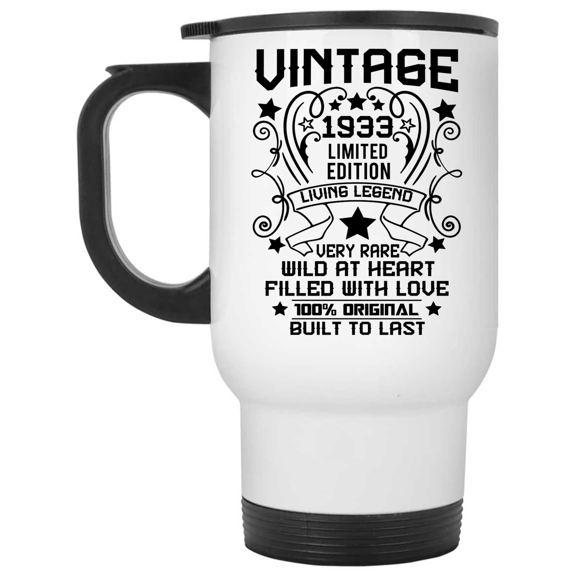 Skitongifts Coffee Mug Funny Ceramic Novelty Vintage 1933 Best Years Old Birthday yNhklZO