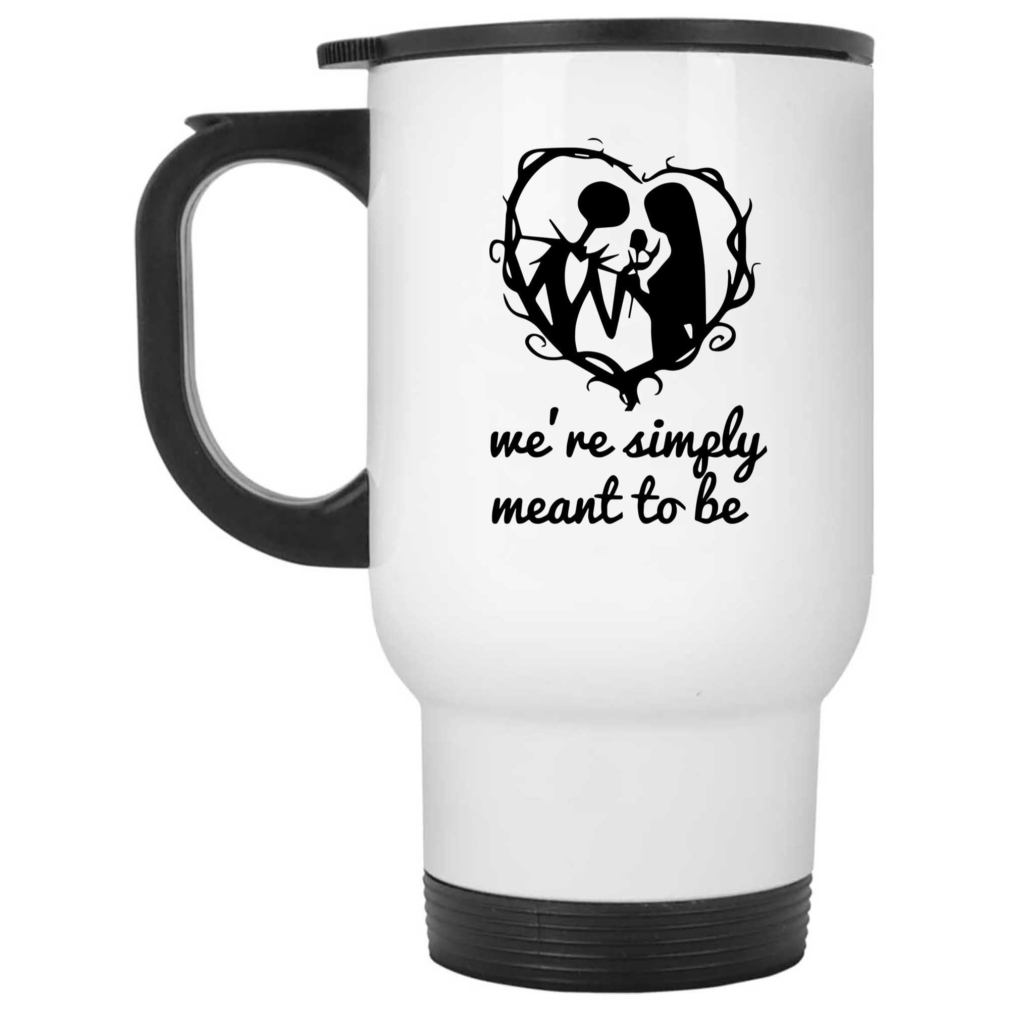 Skitongifts Funny Ceramic Novelty Coffee Mug We're Simply Meant To Be Perfect For Dad Husband On Birthday Anniversary H1gtPtx