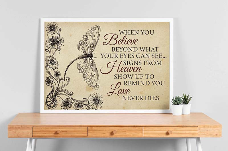 When You Believe What Your Eyes Can See Signs from Heaven-TT3003