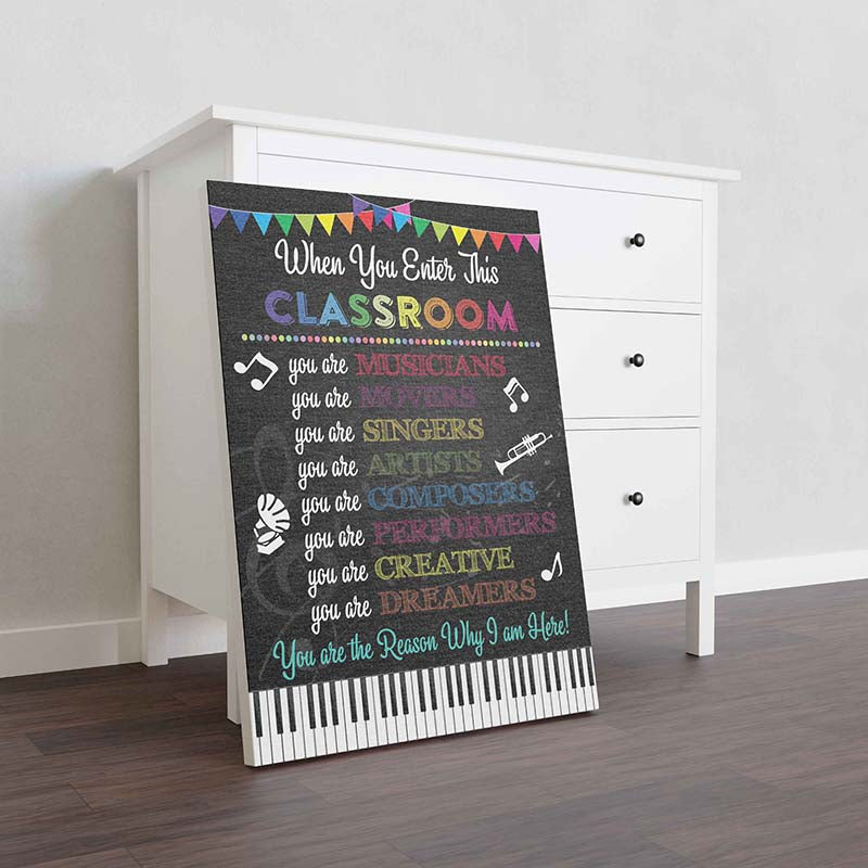 When You Enter This Classroom You Are Musician TT1309