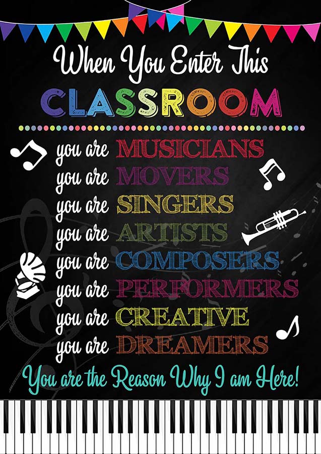 When You Enter This Classroom You Are Musician TT1309
