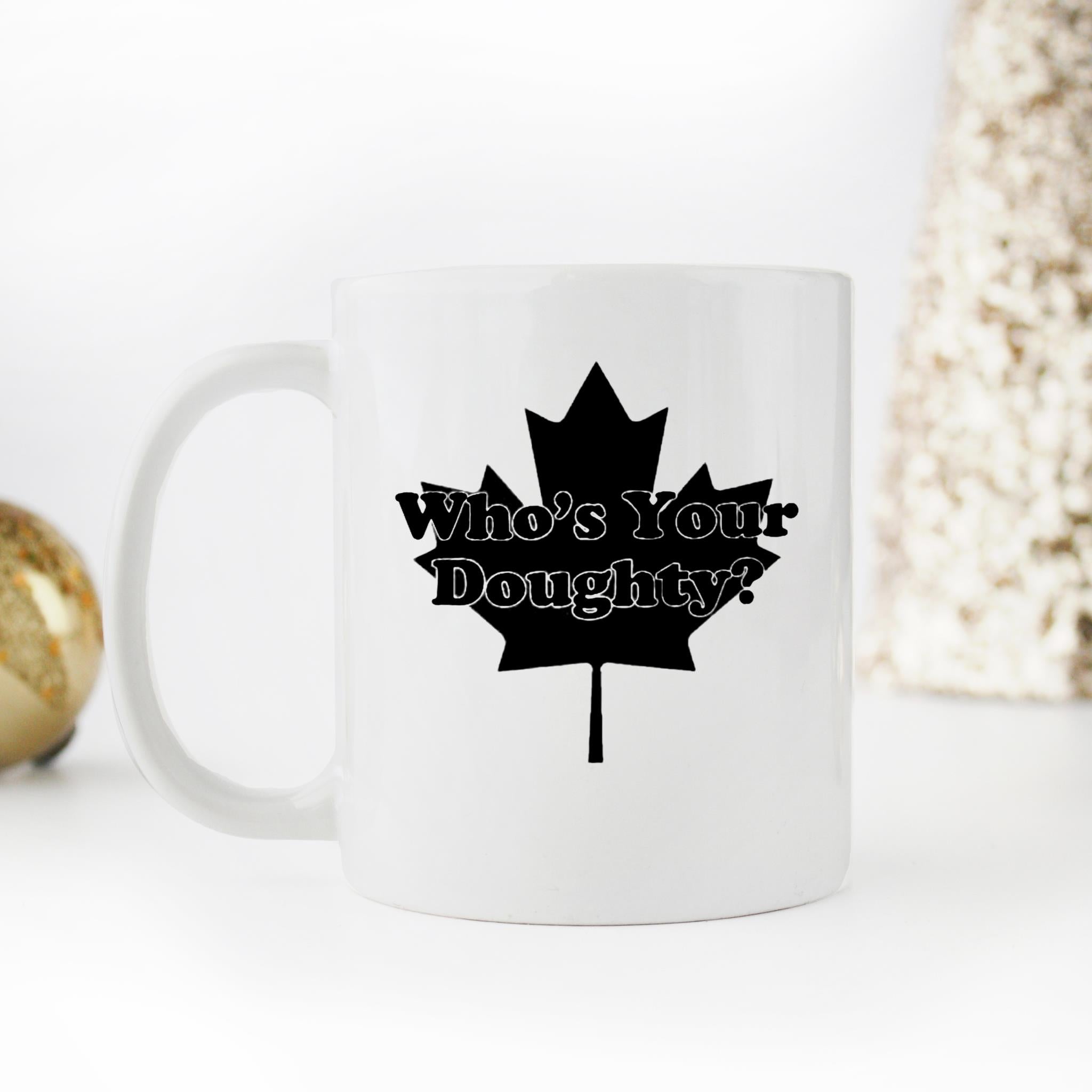 Skitongifts Funny Ceramic Novelty Coffee Mug Whos Your Doughty La Kings Fan Drew Hockey BUpBcVX