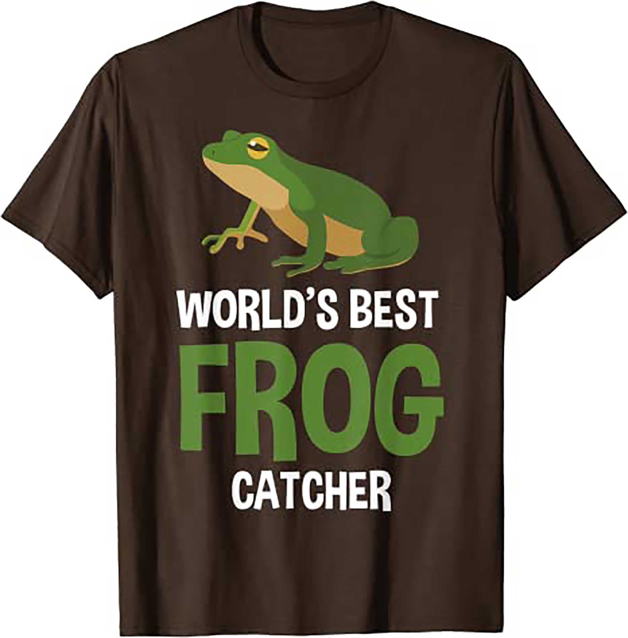 Skitongift Worlds Best Frog Catcher Gift Boys Girls Kids Frog Hunter T Shirt