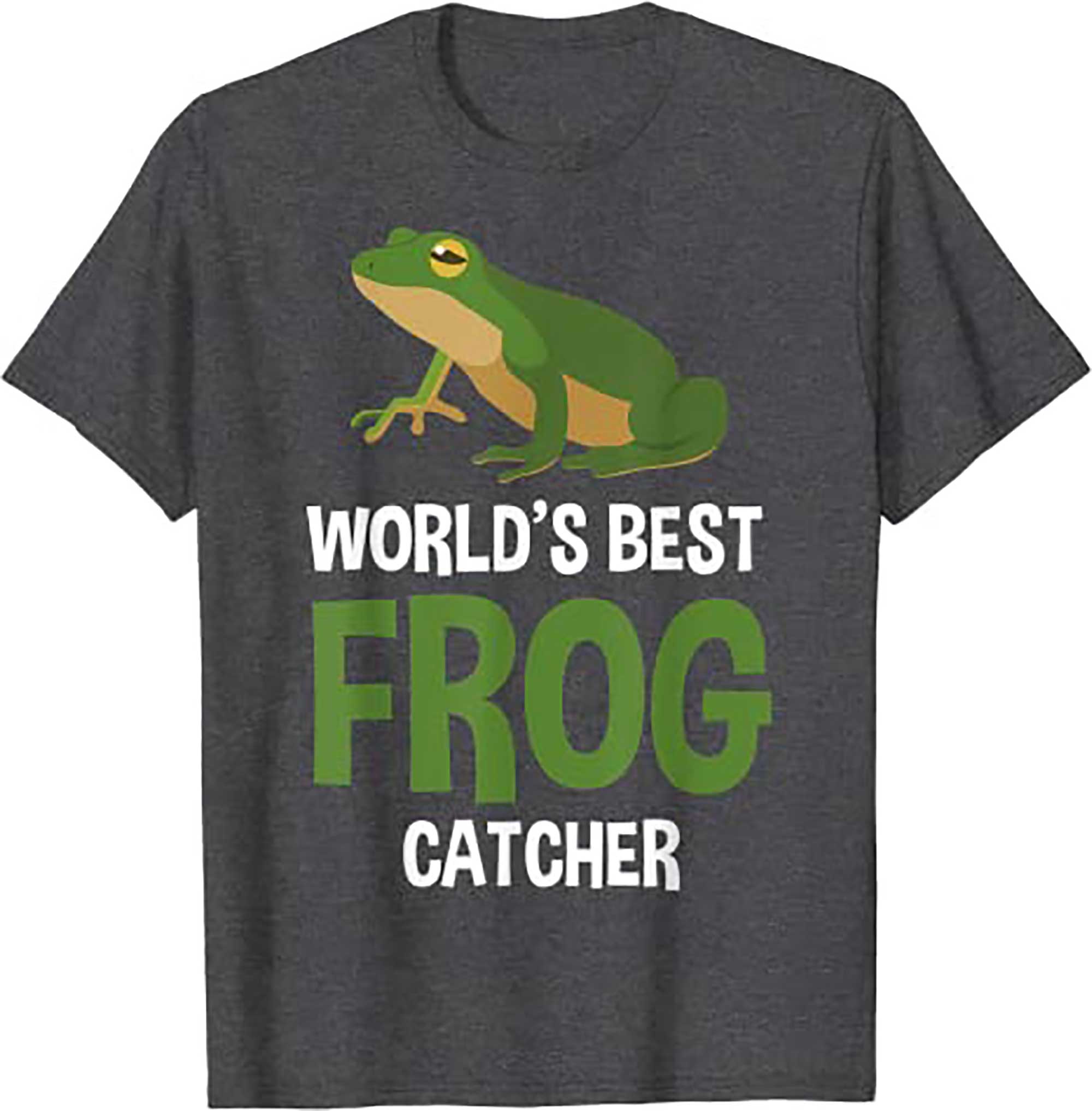 Skitongift Worlds Best Frog Catcher Gift Boys Girls Kids Frog Hunter T Shirt