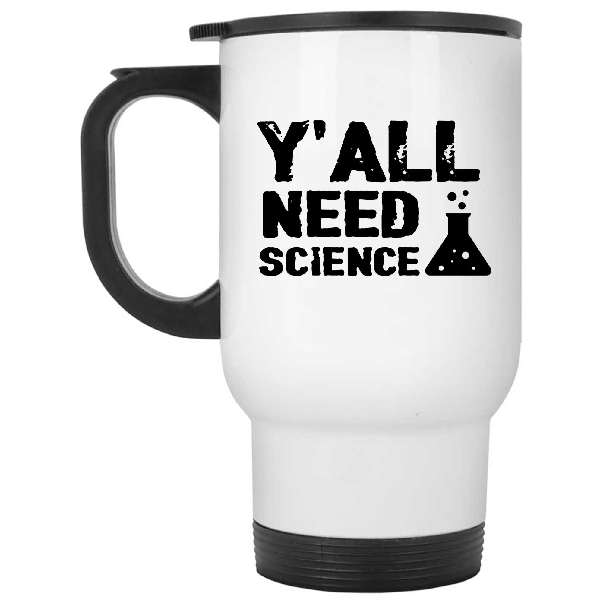 Skitongifts Funny Ceramic Novelty Coffee Mug Yall Need Science Funny Science GQdMaQZ