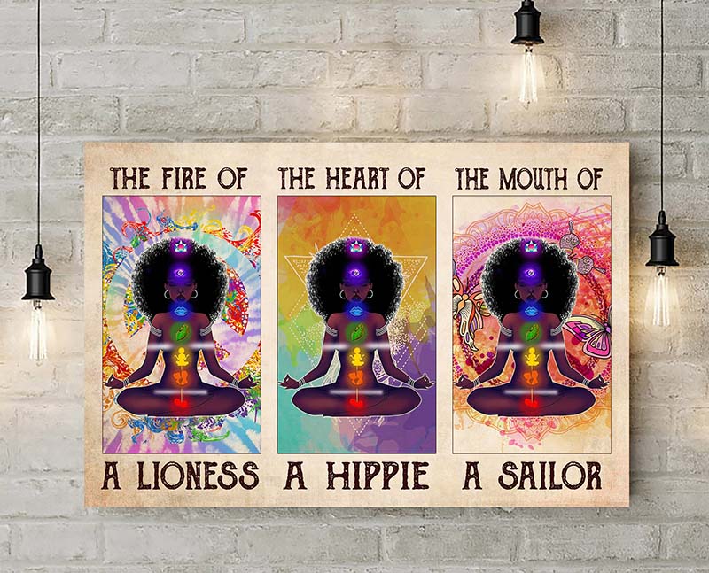Yoga hippie the fire of a liones-VT1105