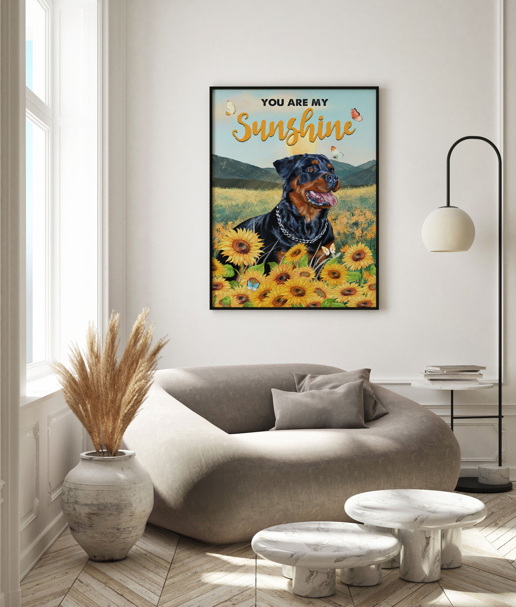 You Are My Sunshine Rott Dog Lover