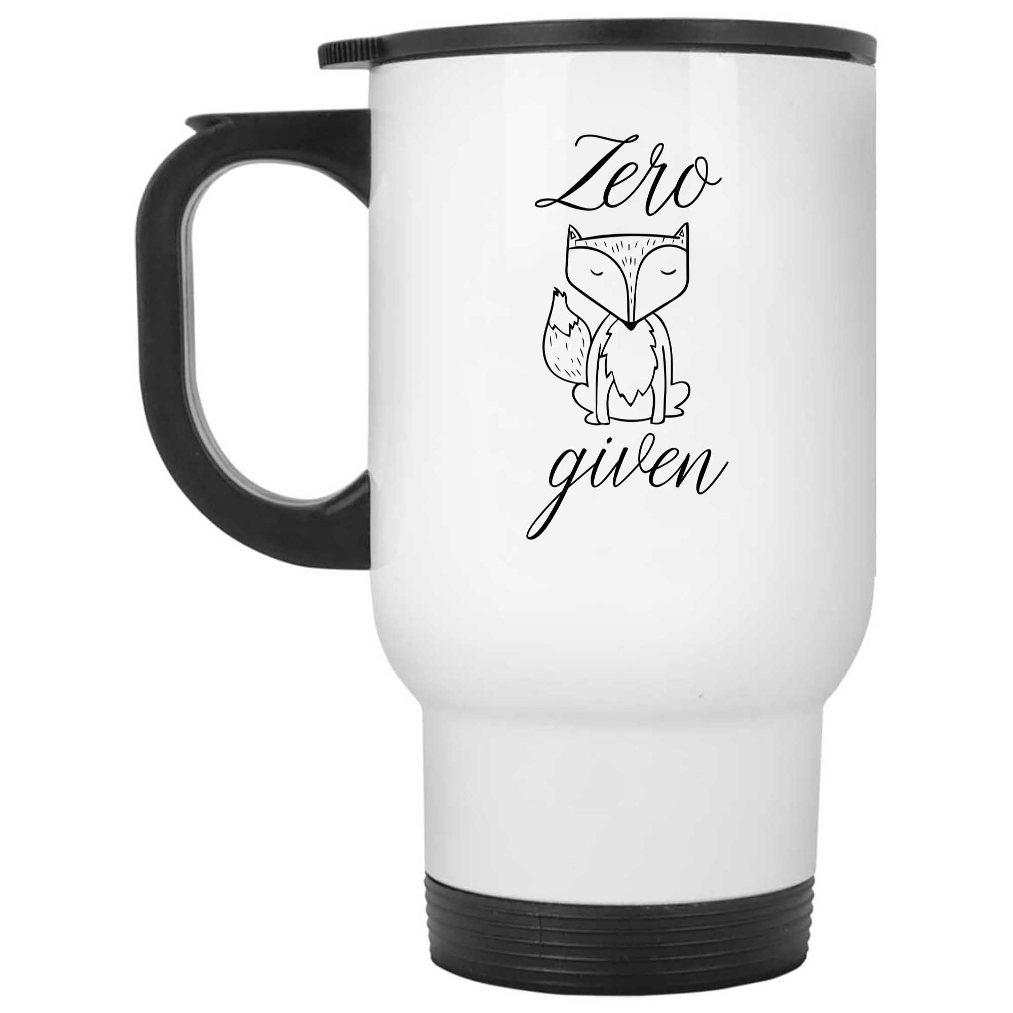 Skitongifts Funny Ceramic Novelty Coffee Mug Zero Fox Given thSrX5v