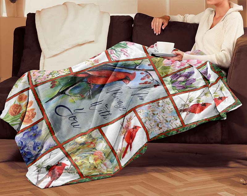 Cardinal Bird I Am Always With You Version 2-TT2211