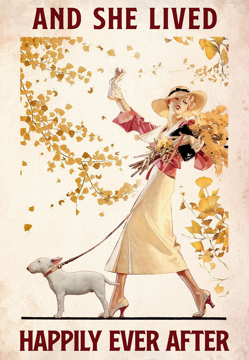 Bull Terrier - And She Lived Happily Ever After Dog Lovers-MH1108