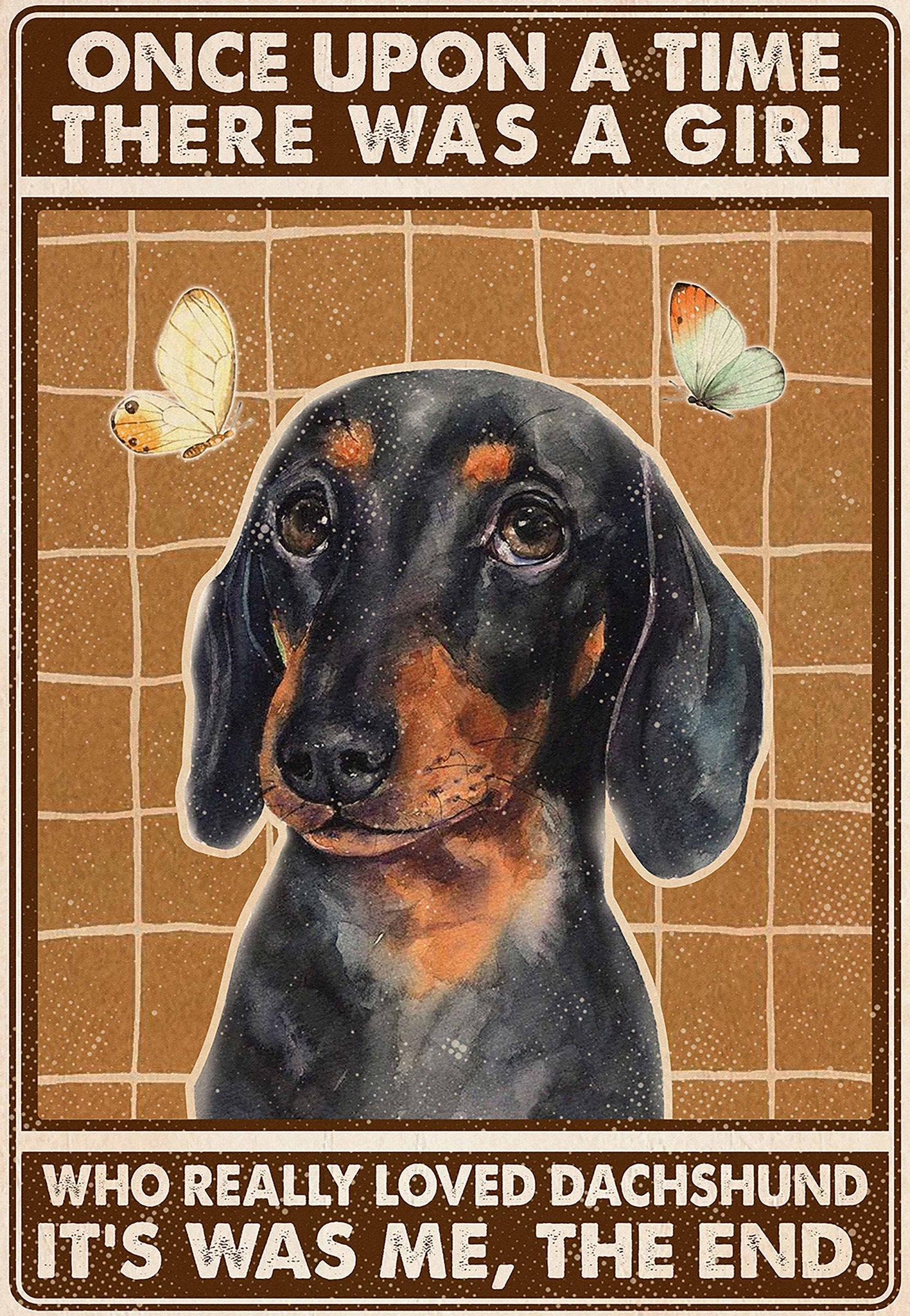 Dachshund - Really Loved Beagle It Was Me The End-MH1008