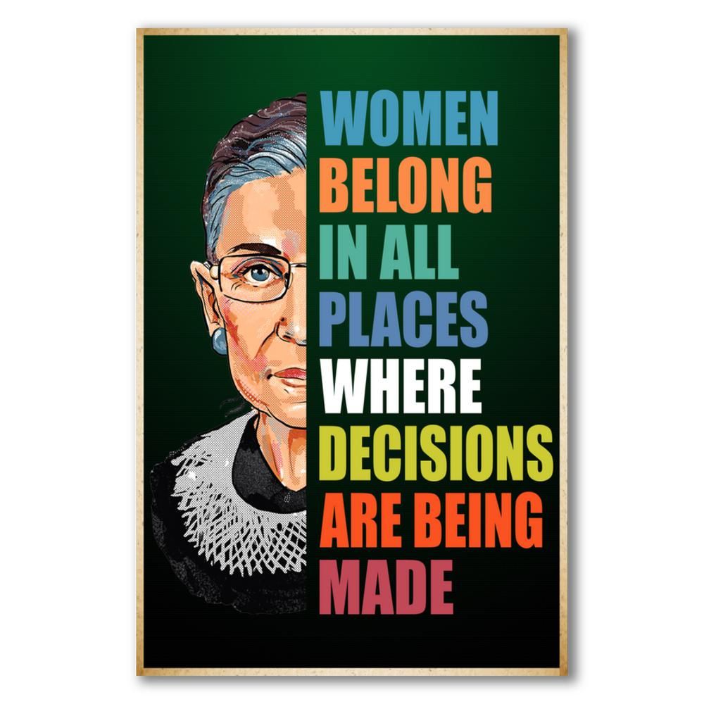 Women belong in all places where decisions are being made