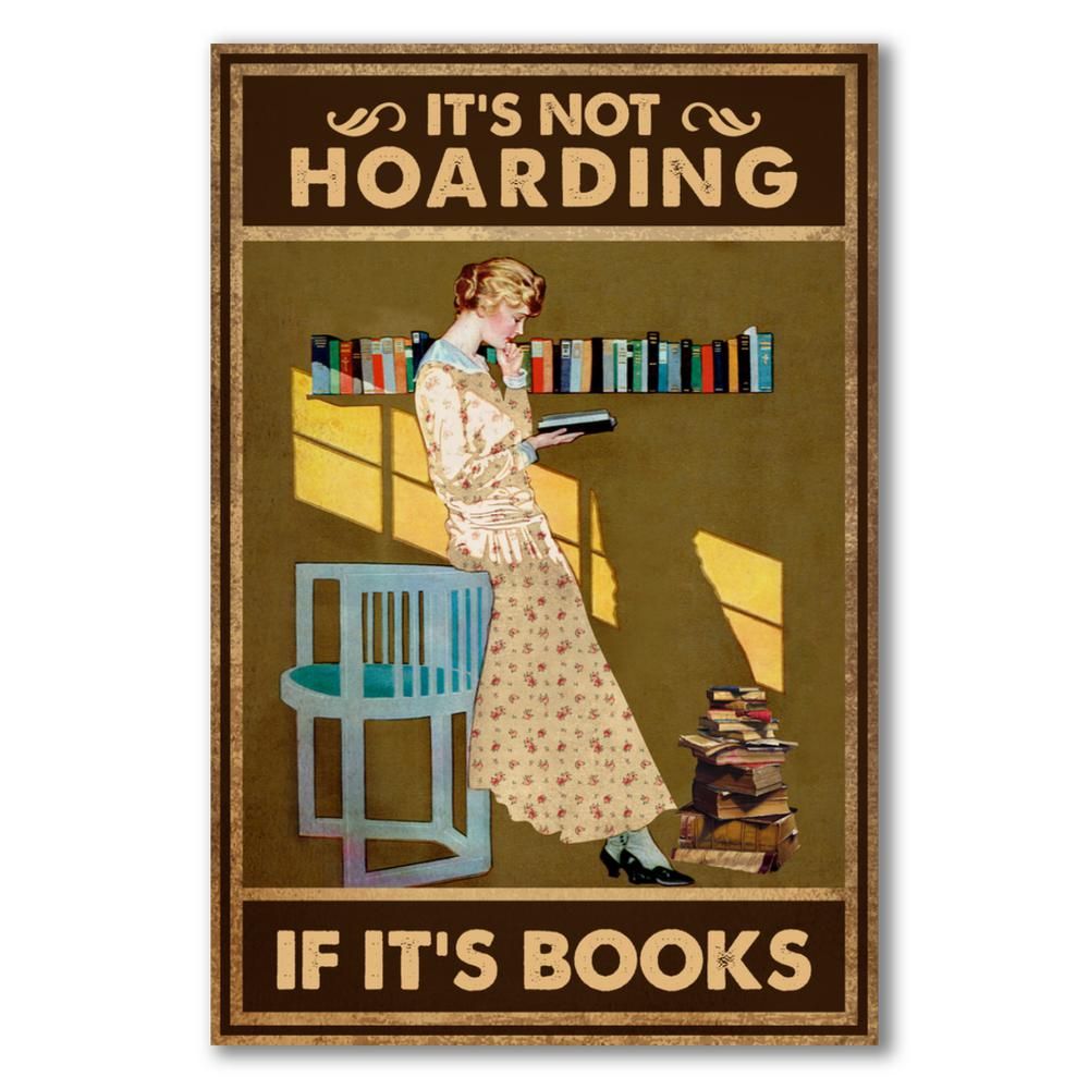 It's Not Hoarding  If It's Books