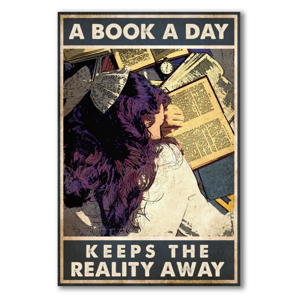 A Book A Day Keeps The Reality Away
