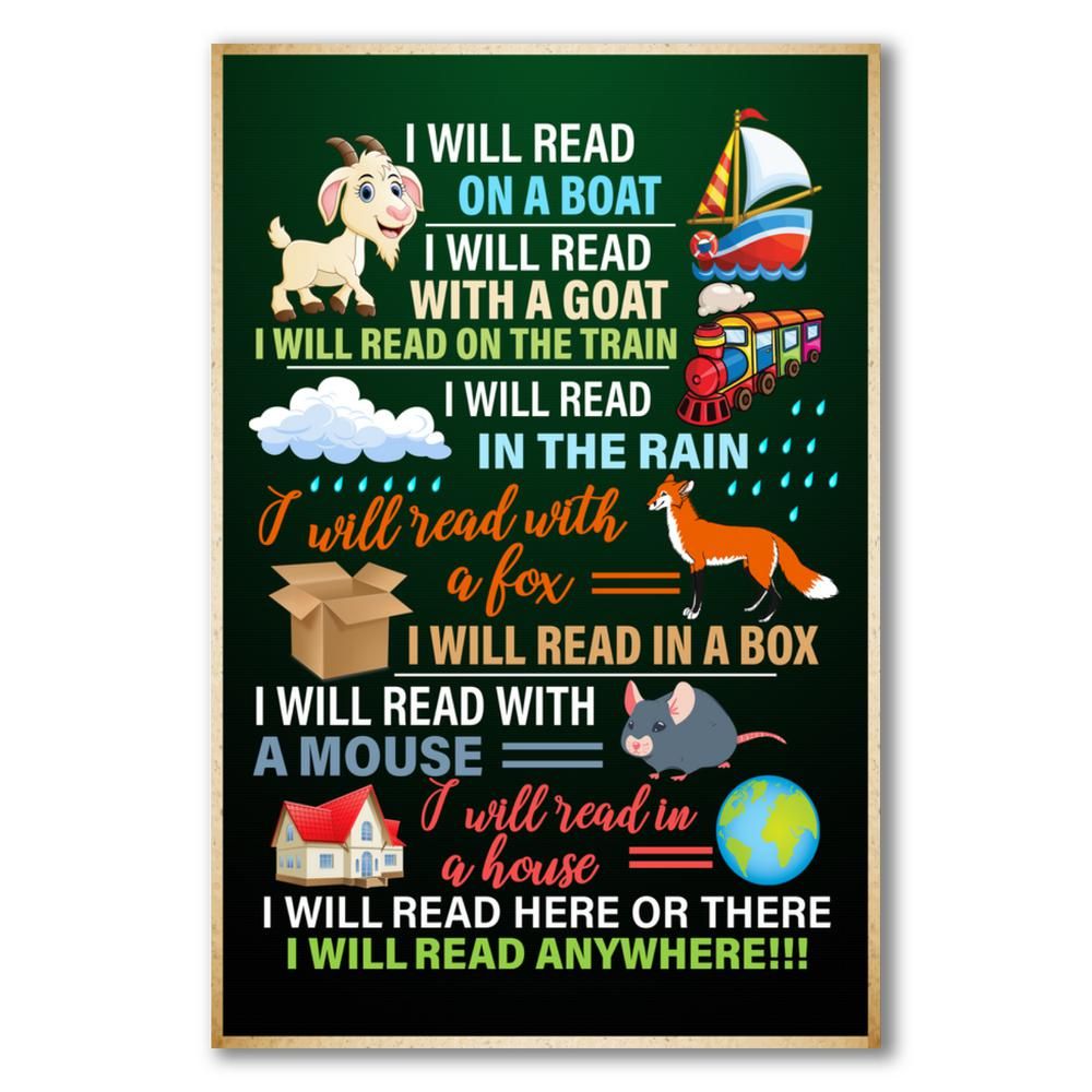 I Will Read here or there - I Will Read Anywhere