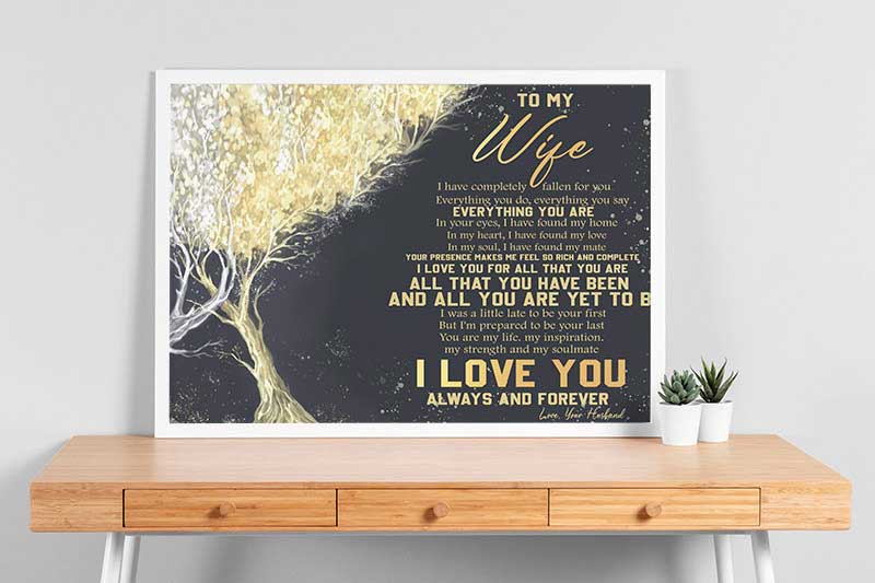 to My Wife Best Gifts for Wife TTK0108