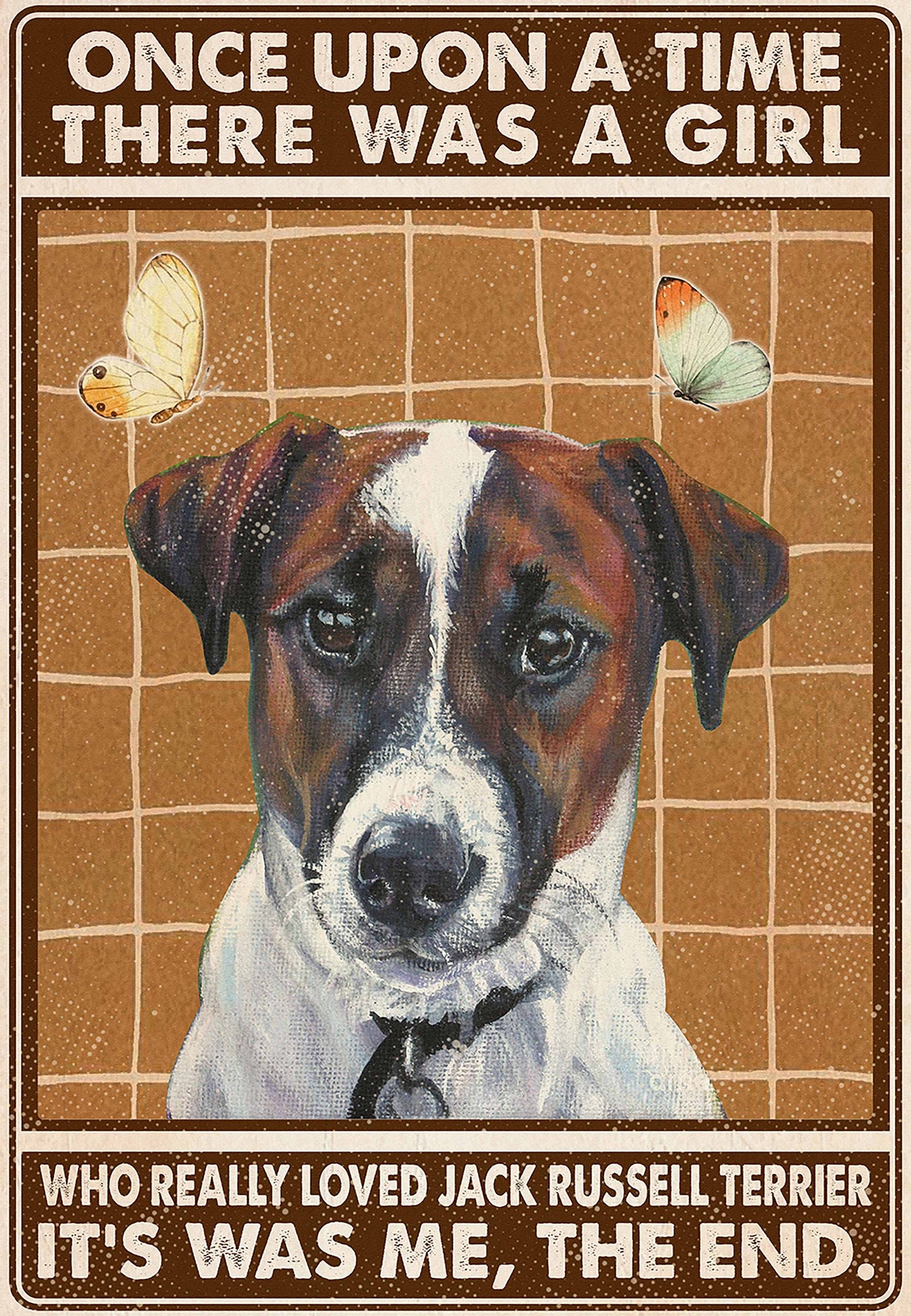 Who Really Loved Jack Russell Terrier - Really Loved Beagle It Was Me The End-MH1008
